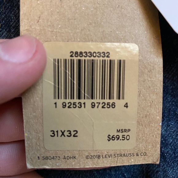 Levi’s 512 31x32 - Picture 2 of 2